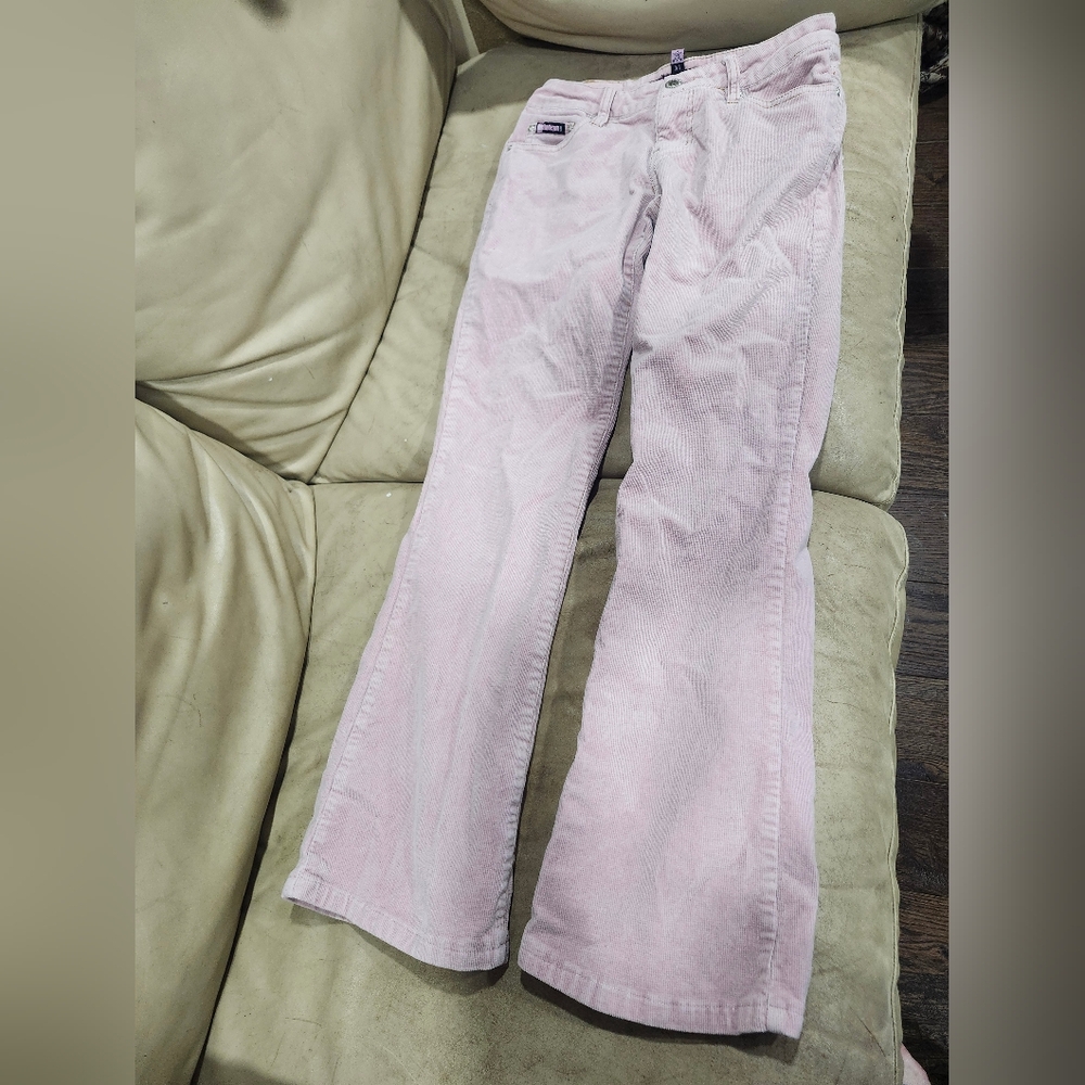 Y2K Bubblegum Pink Courdoroy Pants Size 3 / 4